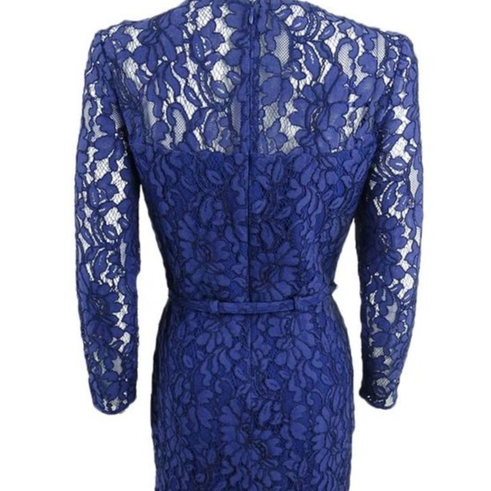 Lauren Ralph Lauren Women's Lace Floral Dress 12 - Picture 8 of 8